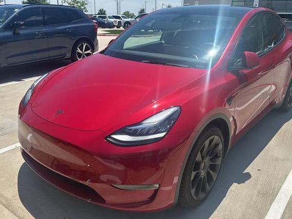 TESLA MODEL Y 2021 5YJYGDEE1MF286653 image